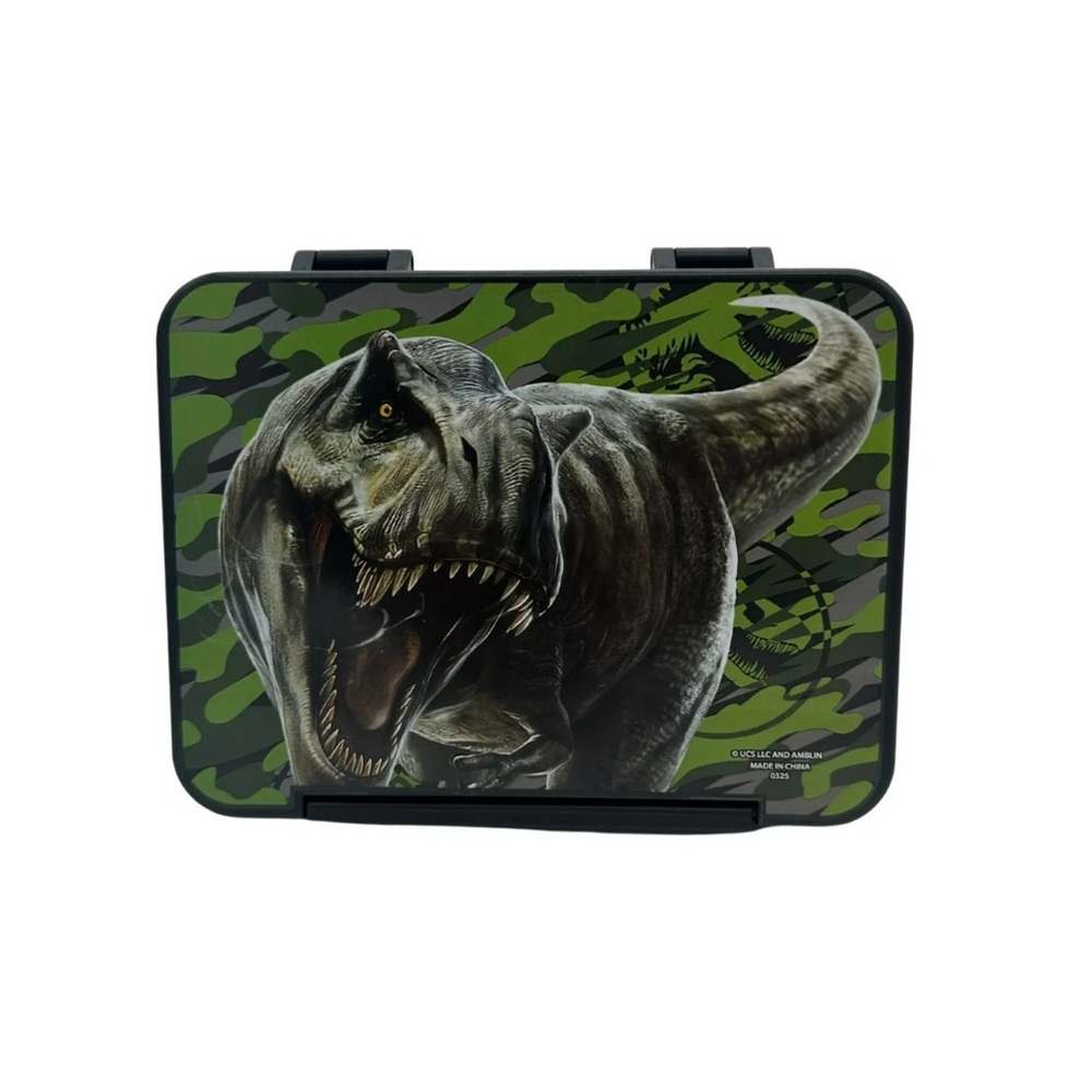 New Jurassic World Bento Lunch Box three compartments - Picture 4 of 8